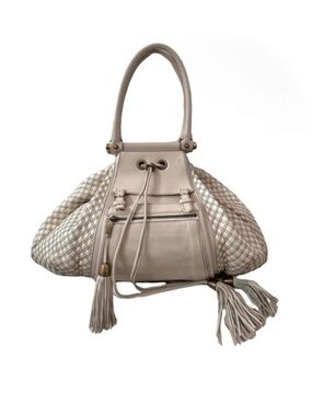 Zac Posen Beatrice Vintage XL Quilted Leather